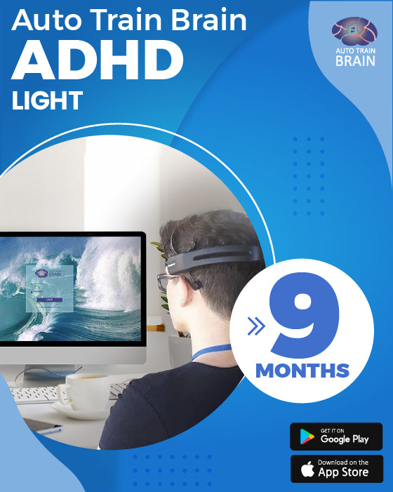 ADHD LIGHT Domestic-  Auto Train Brain Software Subscription 9 Months autotrainbrainen