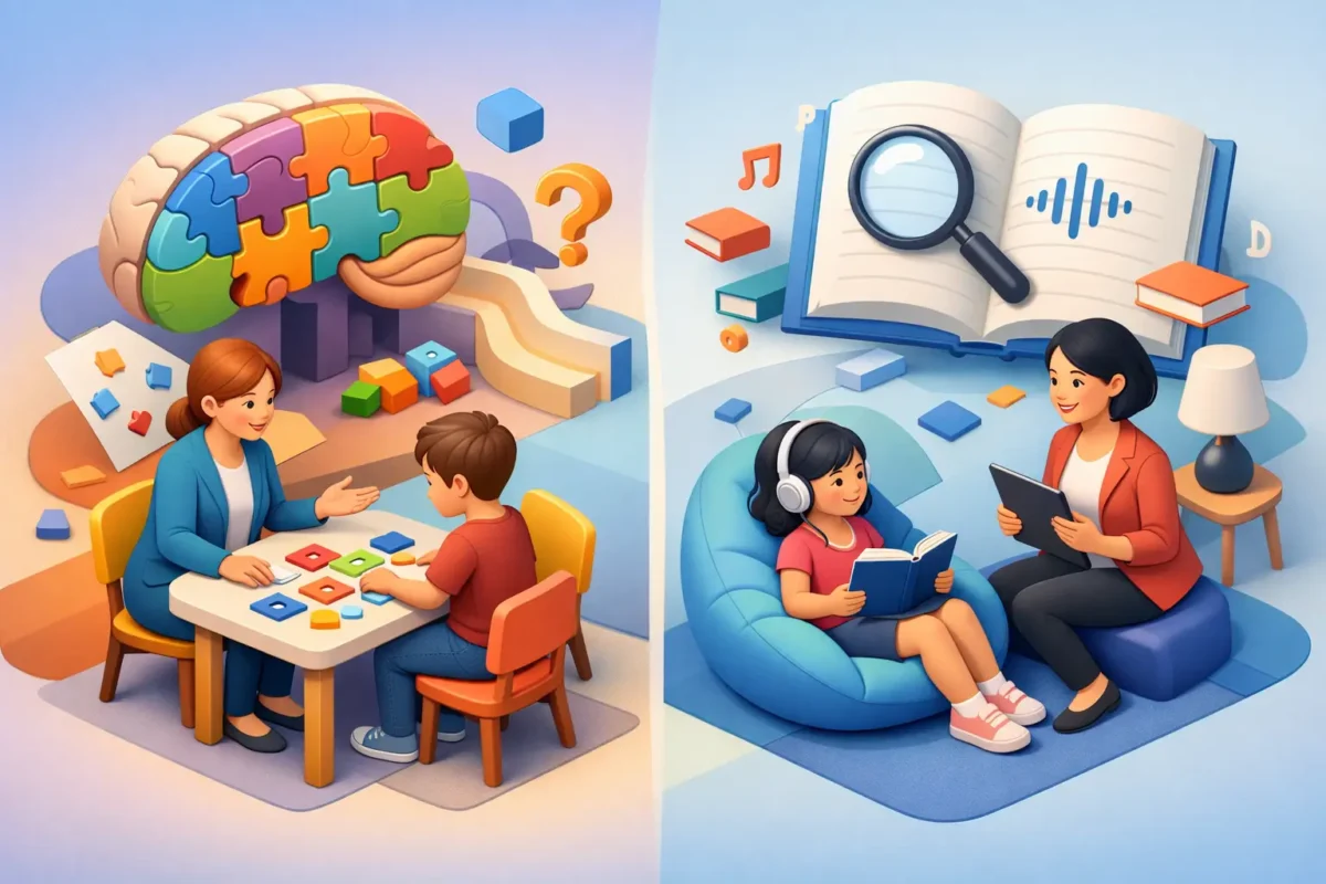 Dyslexia Support vs Reading Therapy