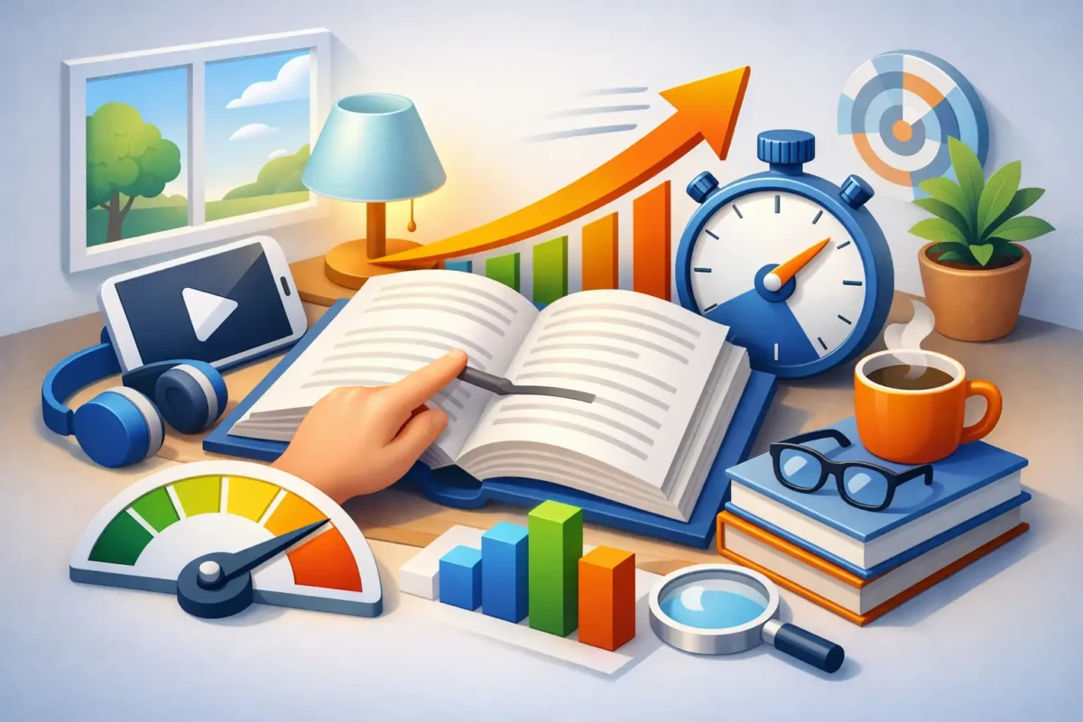 Measurable Reading Speed Improvement at Home