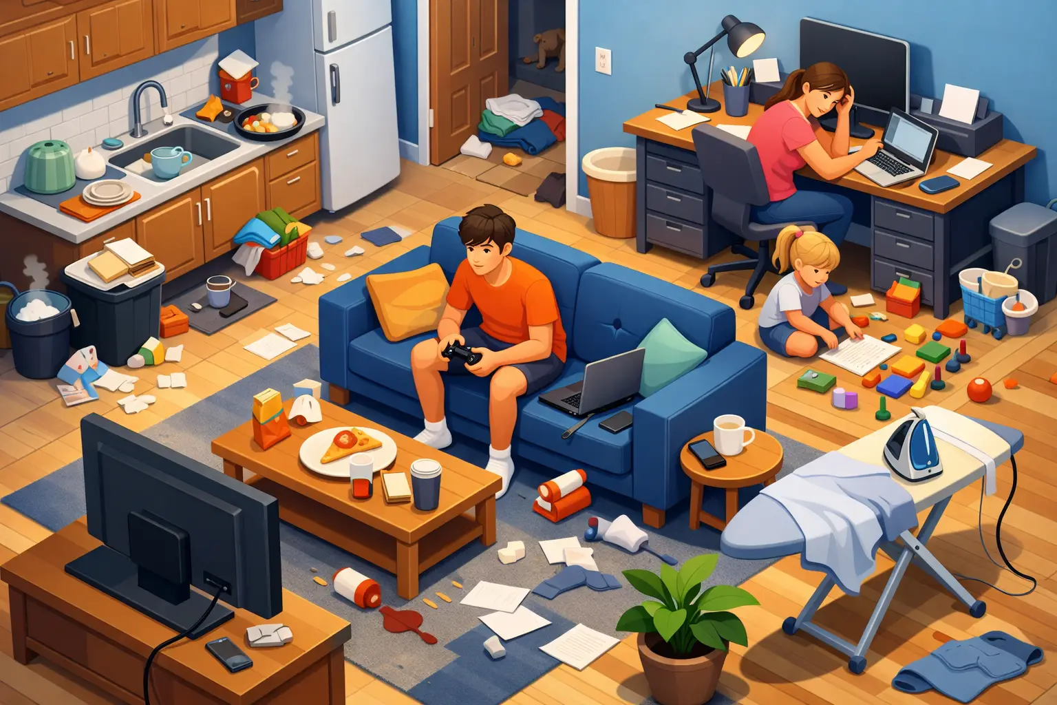 What Attention Deficit Can Look Like at Home