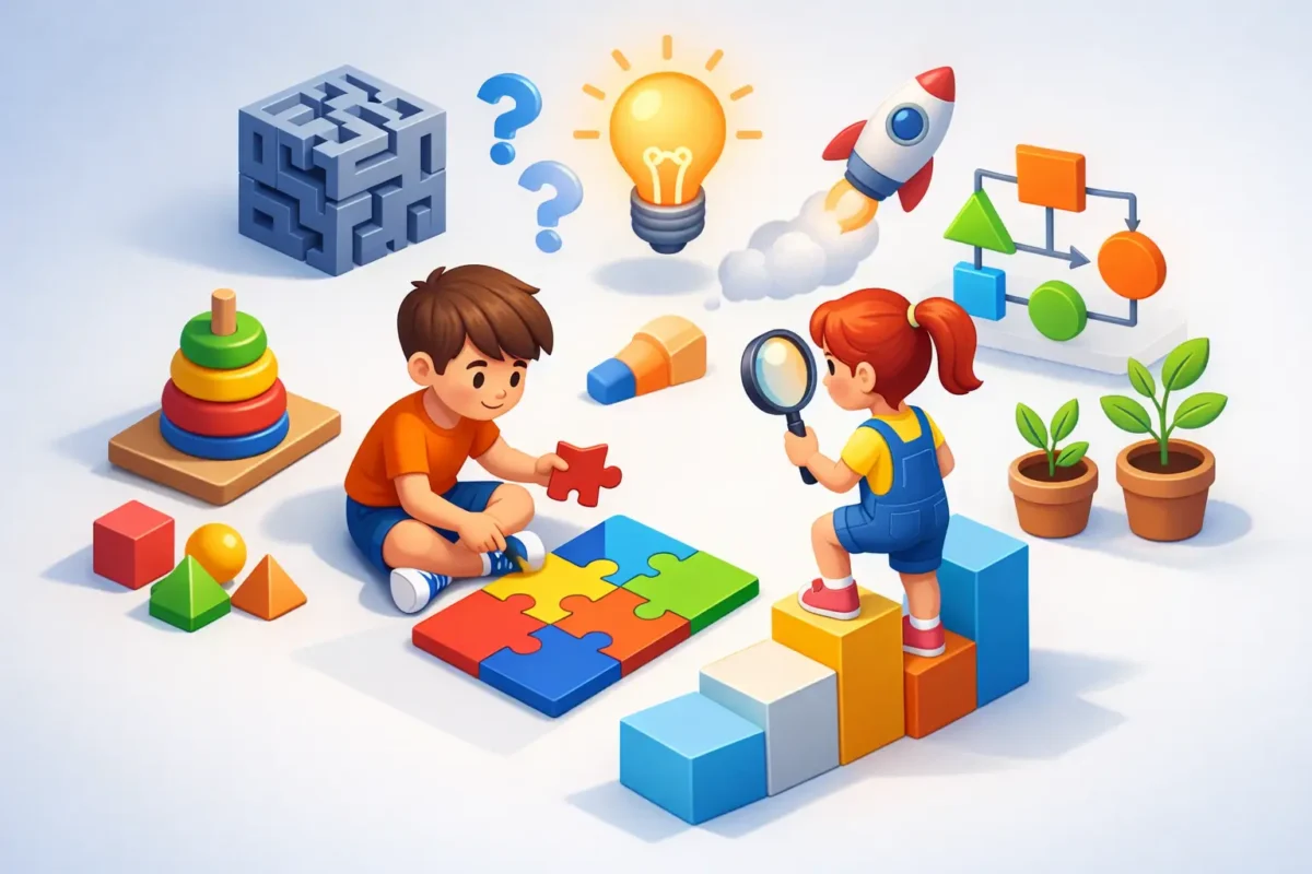 Mantık Oyunları for Kids: Think, Try, Grow