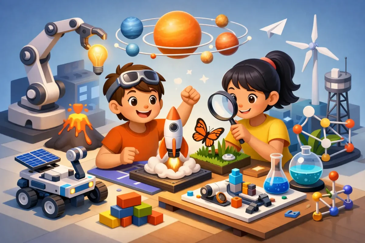 STEM Activities for Kids That Build Confidence