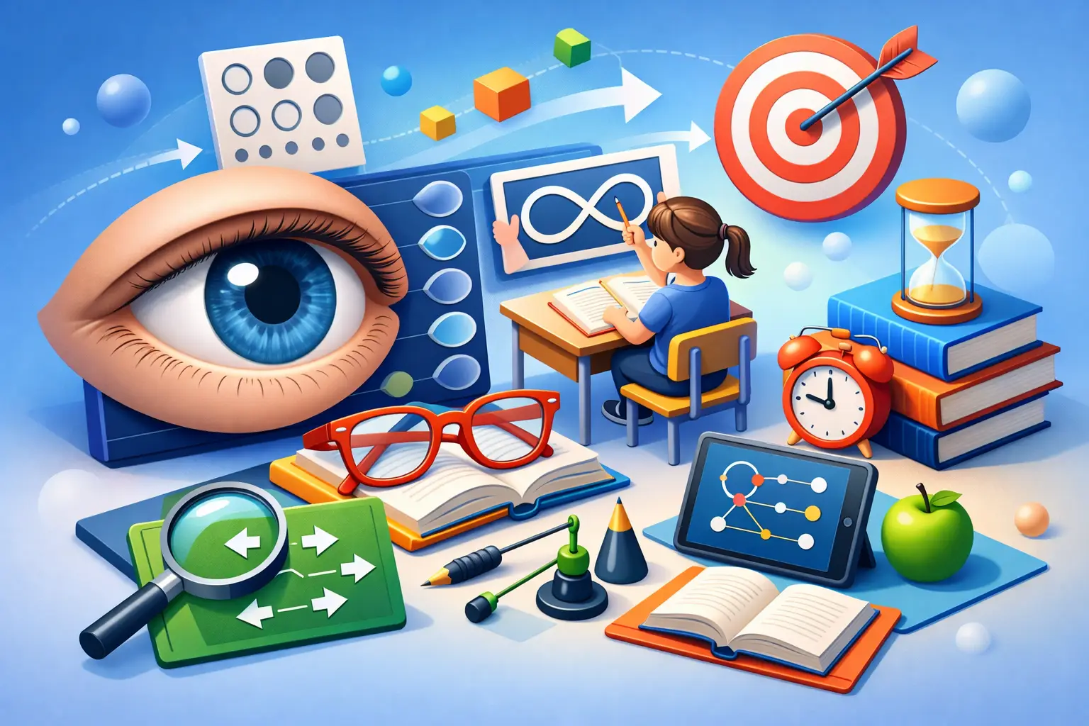 Vision Improvement Exercises for School Focus