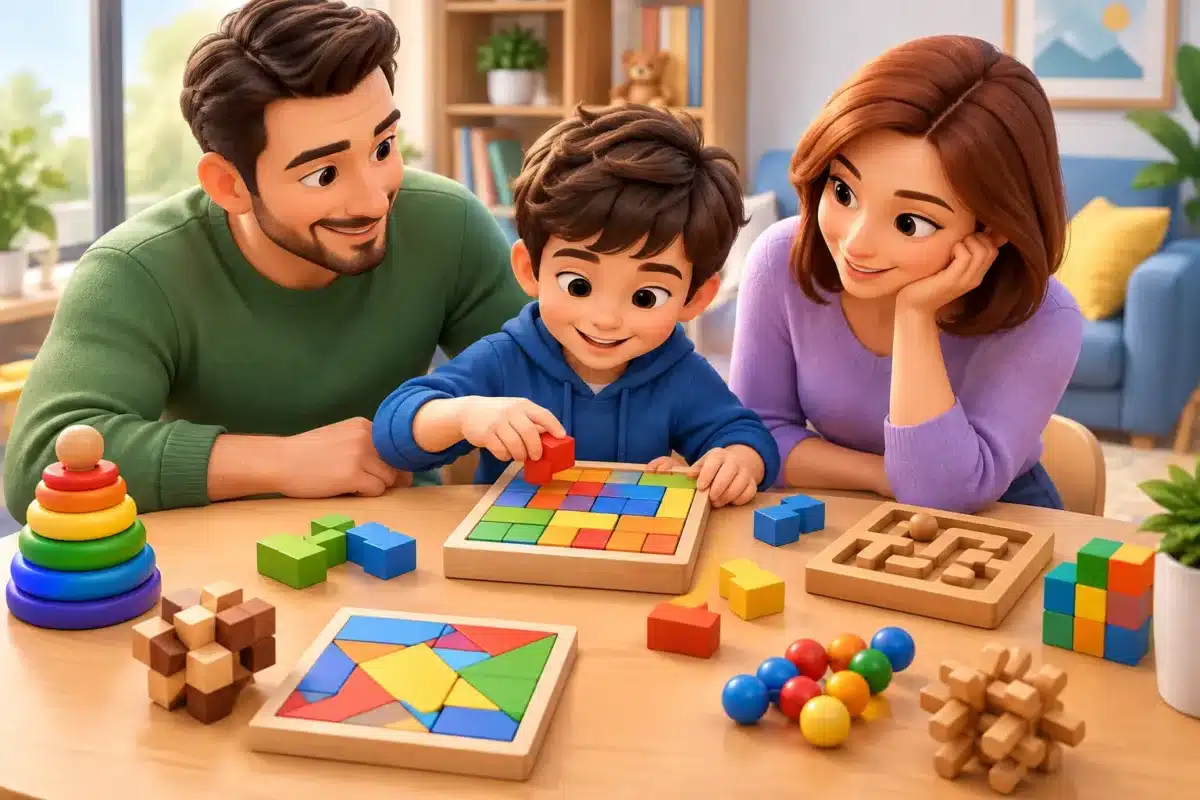 Çocuklar için zeka oyunları: Ebeveyn rehberi