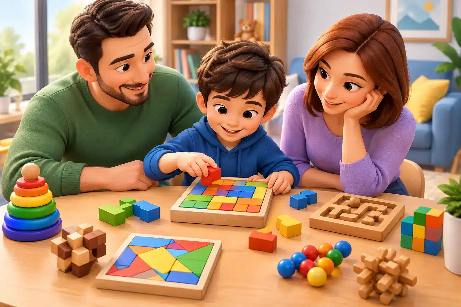 Çocuklar için zeka oyunları: Ebeveyn rehberi