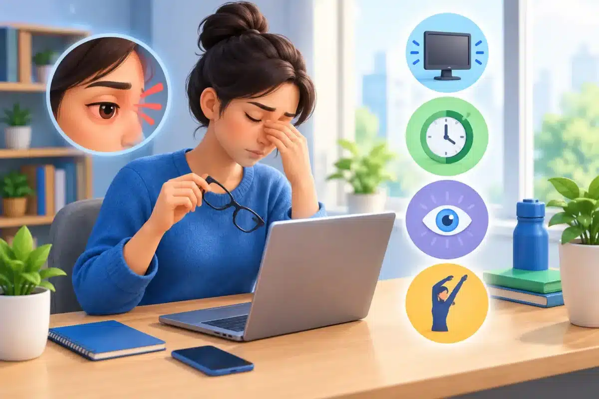 Digital Eye Strain and Better Screen Habits