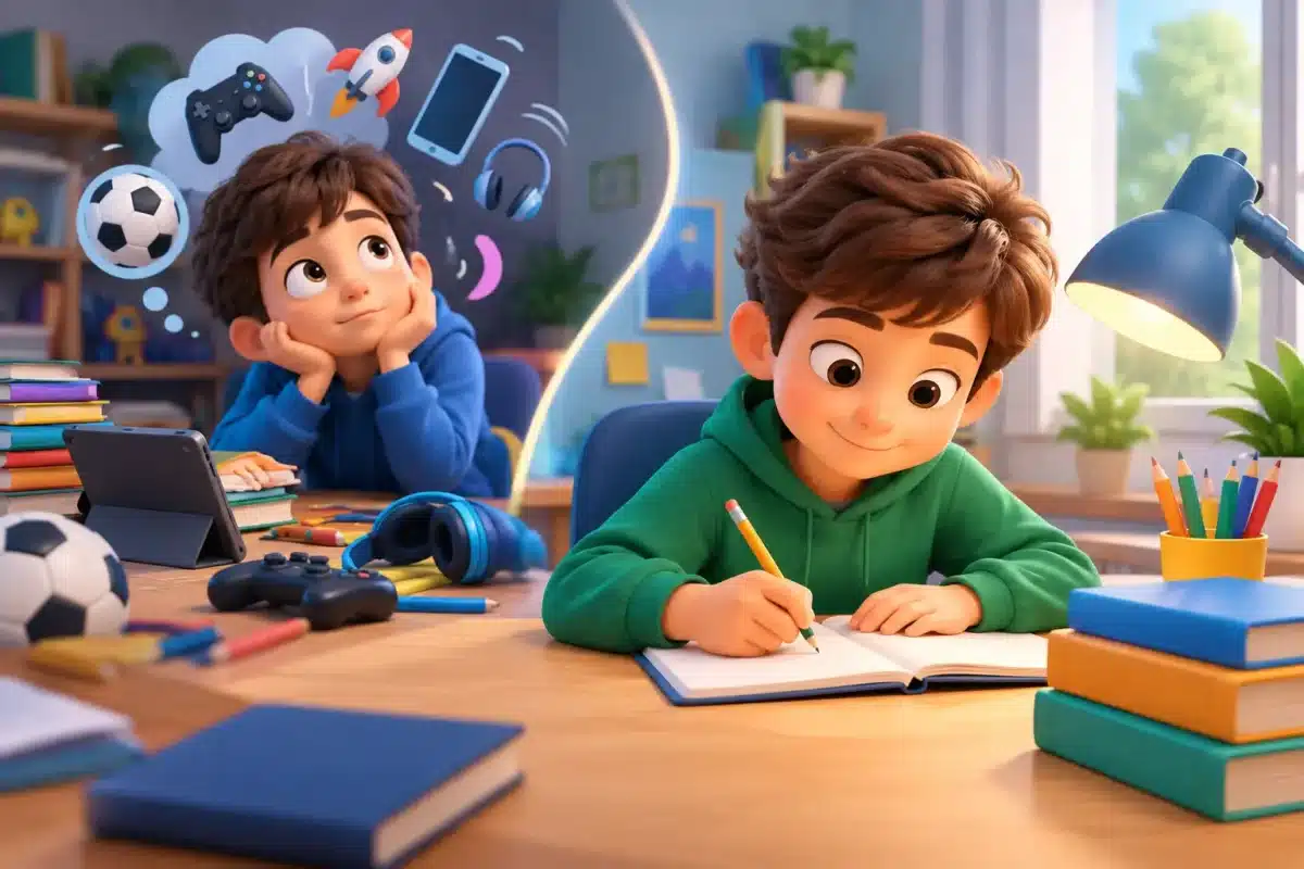 Dikkat Dağınıklığı Çözümü for School-Age Kids