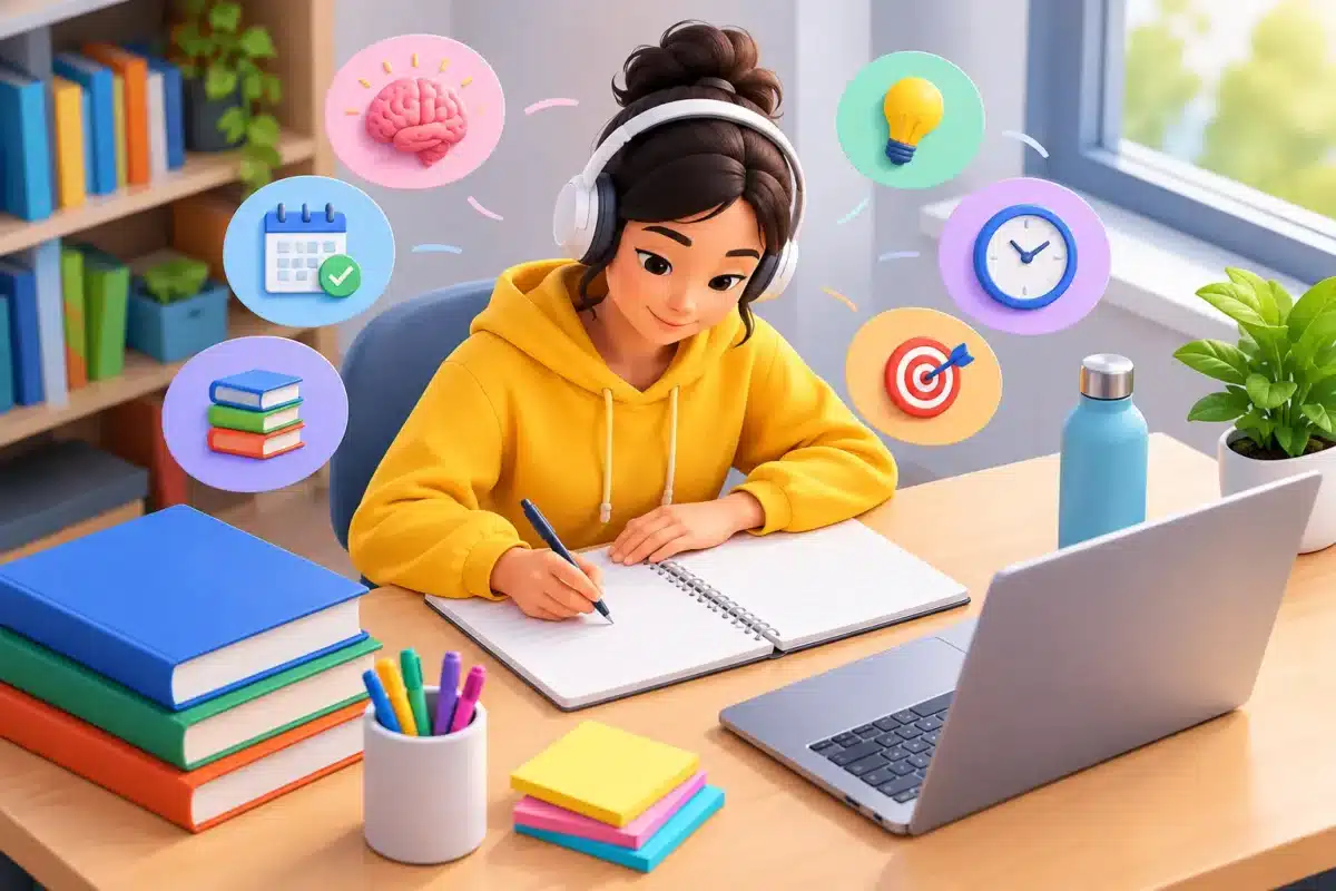 Study Techniques for Students That Actually Stick