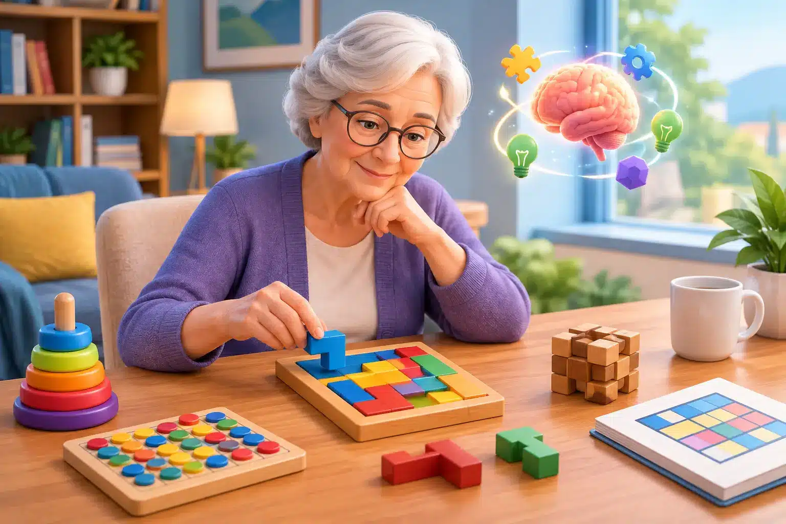 Cognitive Games for Seniors: Zihni Canlı Tutun